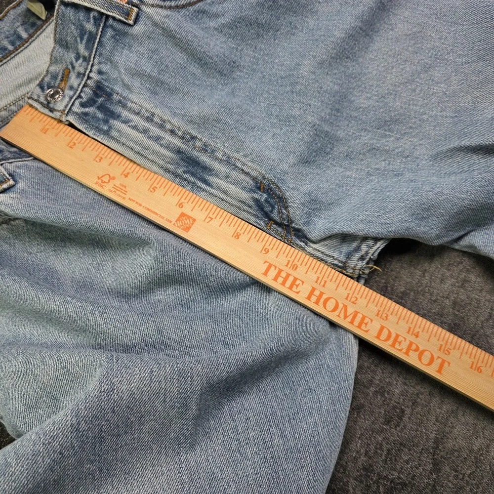 Vtg Y2K Levis 550 Jeans Mens 36x32 Fit 33x31 Relaxed Light Wash Skater Hip Hop